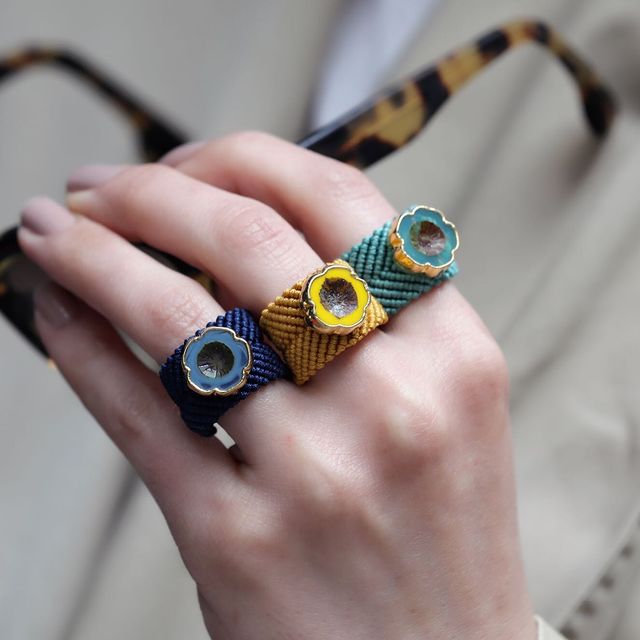 Macrame Ring * more colors available